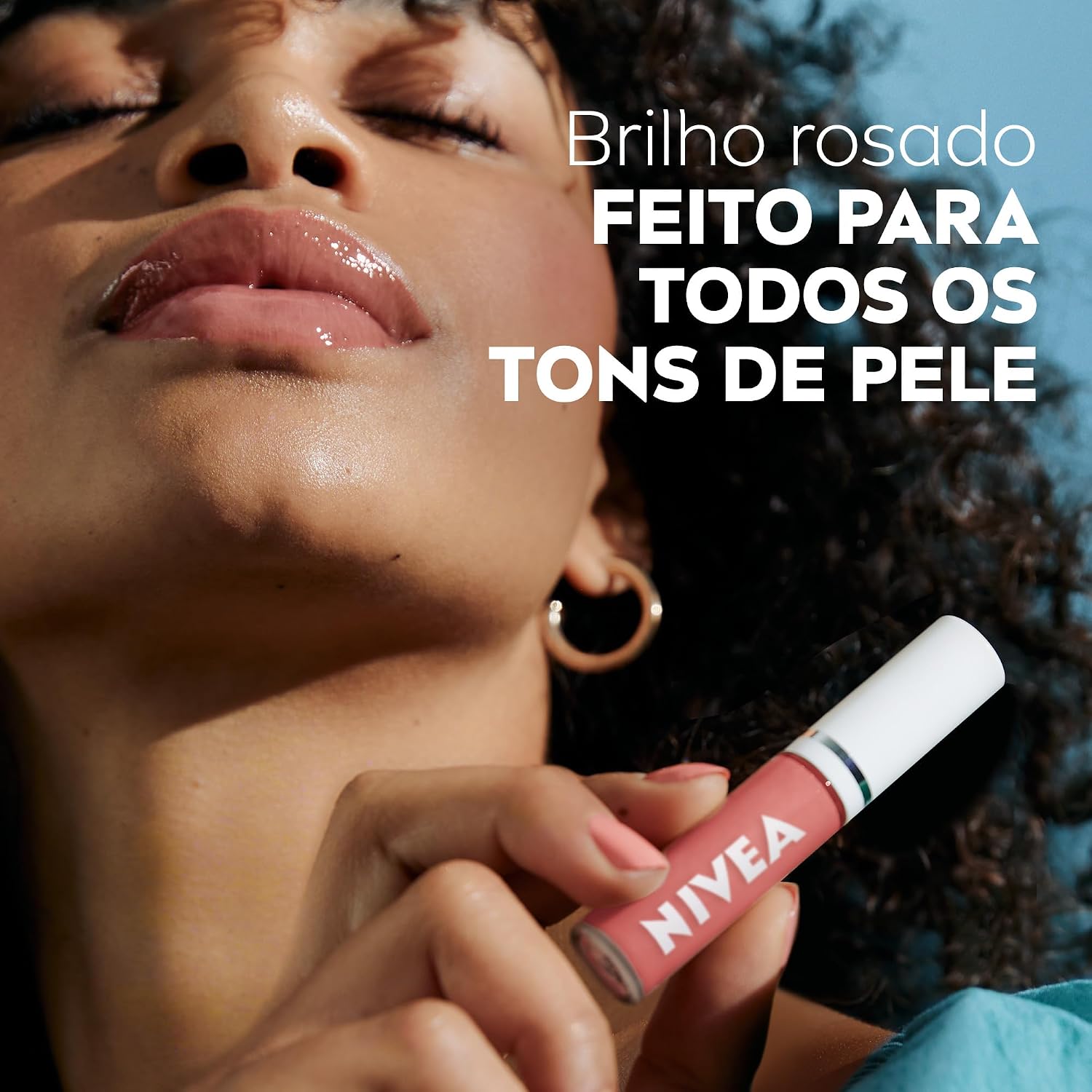 NIVEA Lip Oil Brilho Nutritivo Rosé 5,5ml