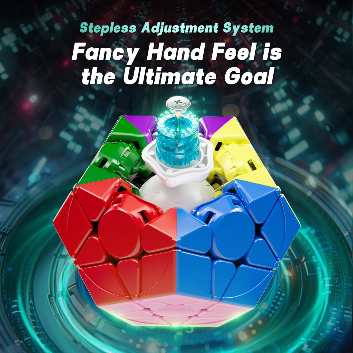 Bukefuno YJ YuHu Megaminx V3M MagLev Cubo 3x3 Cubo Stickerless Magic Dodecahedron yongjun YuHu V3 M Cubo magnetico MagLev a 12 lati 3x3x3 Pentagonale 2026 Puzzle Cube Speed