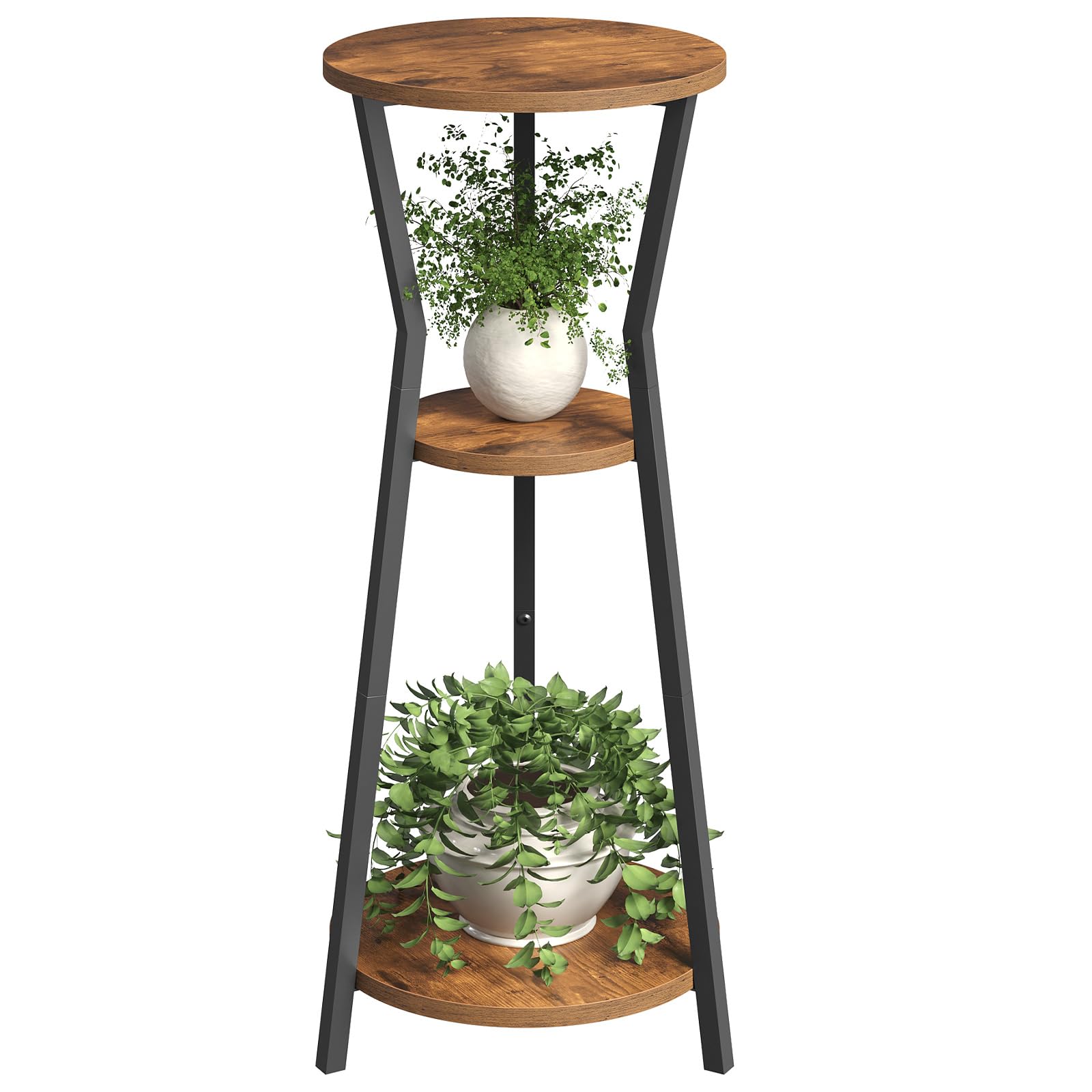 MAHANCRIS Plant Stand Indoor, Tall Plant Stand, Wooden Plant Shelf