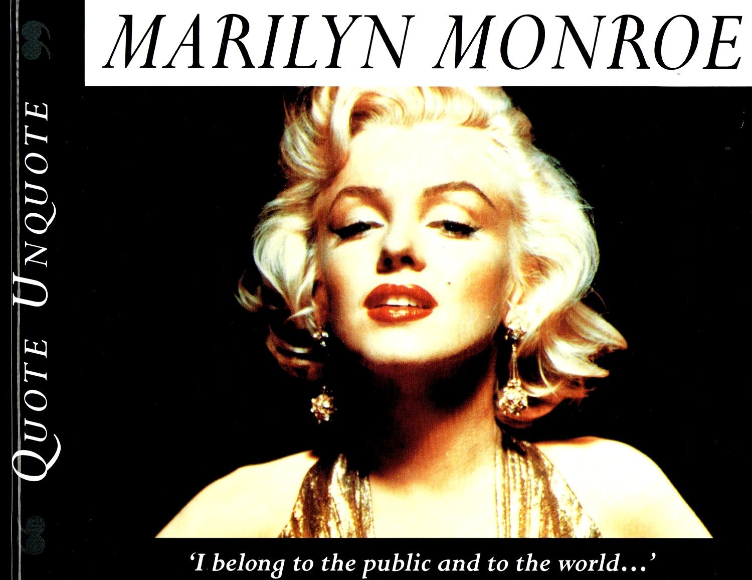 Marilyn: Quote, Unquote