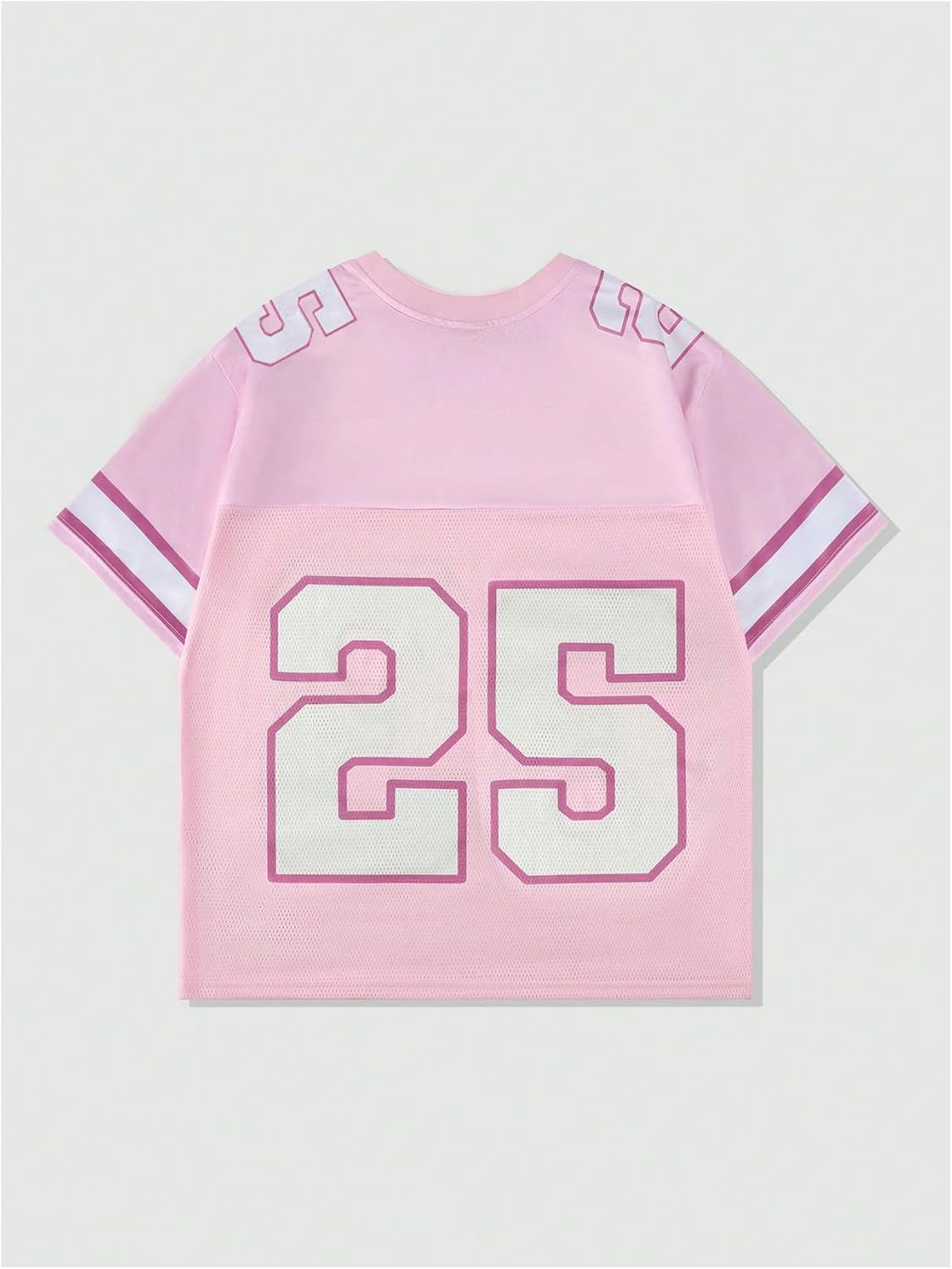 Men's Jersey Shirts Rhinestone Number Graphic Tees Short Sleeve V Neck Casual Football T Shirt Streetwear - Image 3