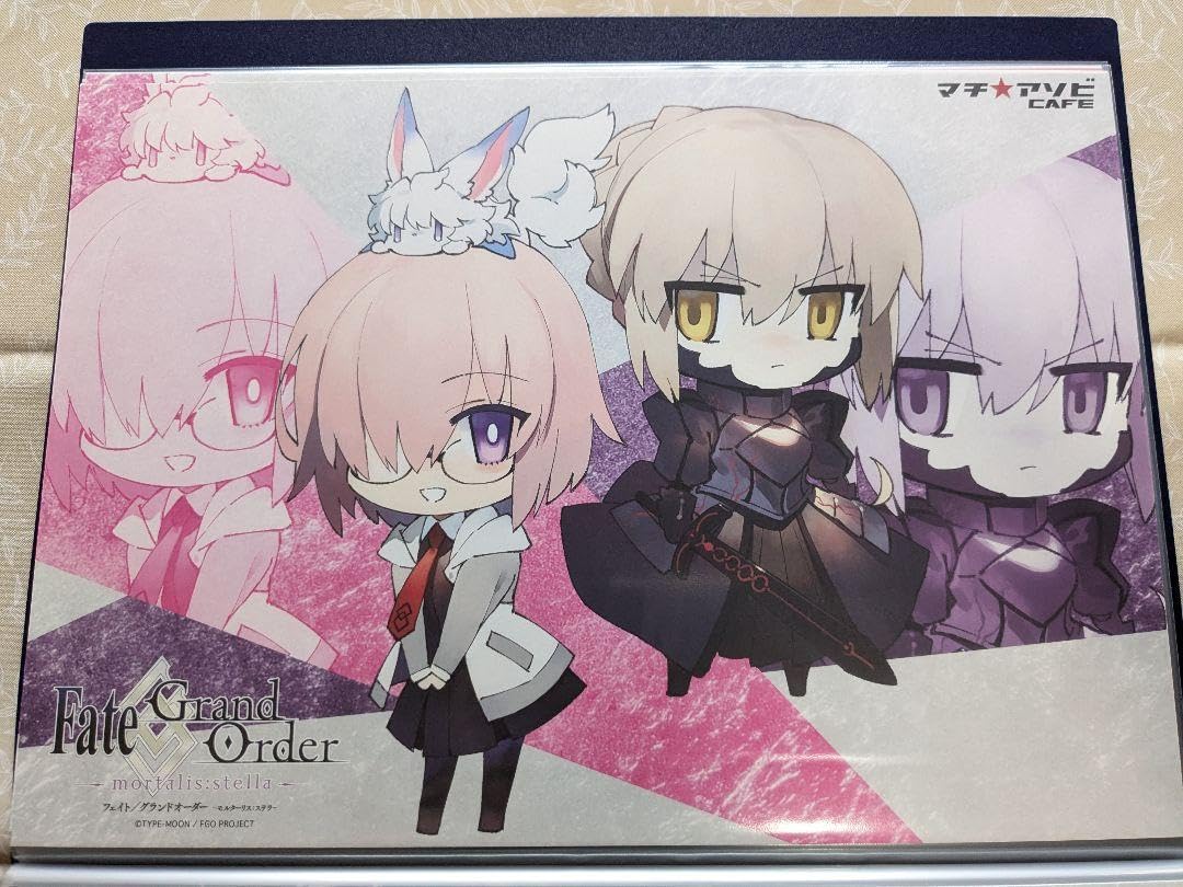 Fate ランチョンマット 6枚セット セイバー Fate ランチョンマット 6枚セット セイバー