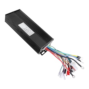 Smart Electric Controller, Electric Scooter Motor Controller Replacement 1500W Aluminum Alloy Safety for Electric Tricycles