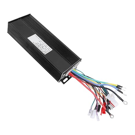 Smart Electric Controller, Electric Scooter Motor Controller Replacement 1500W Aluminum Alloy Safety for Electric Tricycles