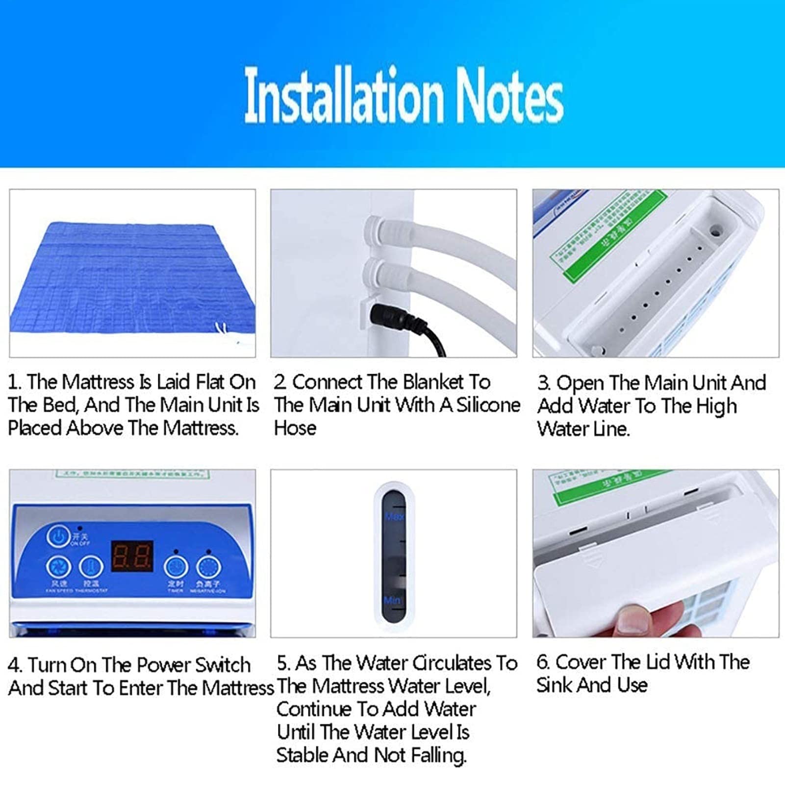 Amazon.com: Mattress Cooler Air-Conditioned Water-Cooled