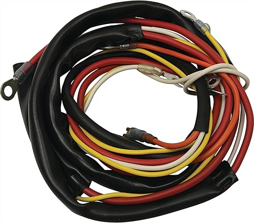 DB Electrical 110-14021 Arnés de cableado para tractor Ford 8N tardío con distribuidor de montaje lateral
