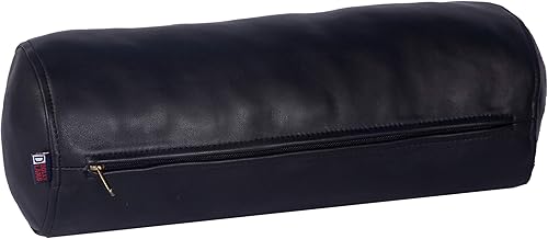 Miniatura 2 de Funda de almohada redonda para cilindro cervical, diseño ergonómico para cabeza, cuello, espalda y piernas, ideal para soporte de columna vertebral