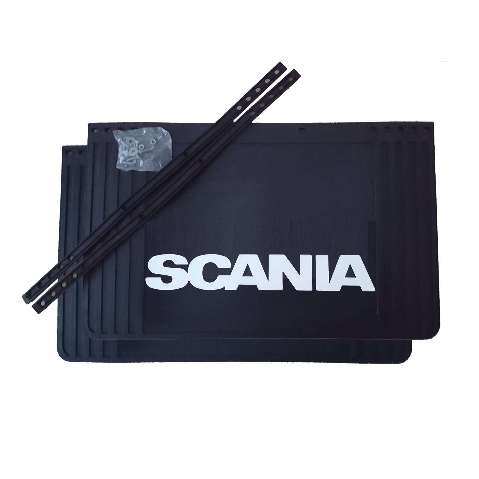 Buy Trupa 2 x Mudflaps 650/600/550/500/450x400 Splash Guards Cutable