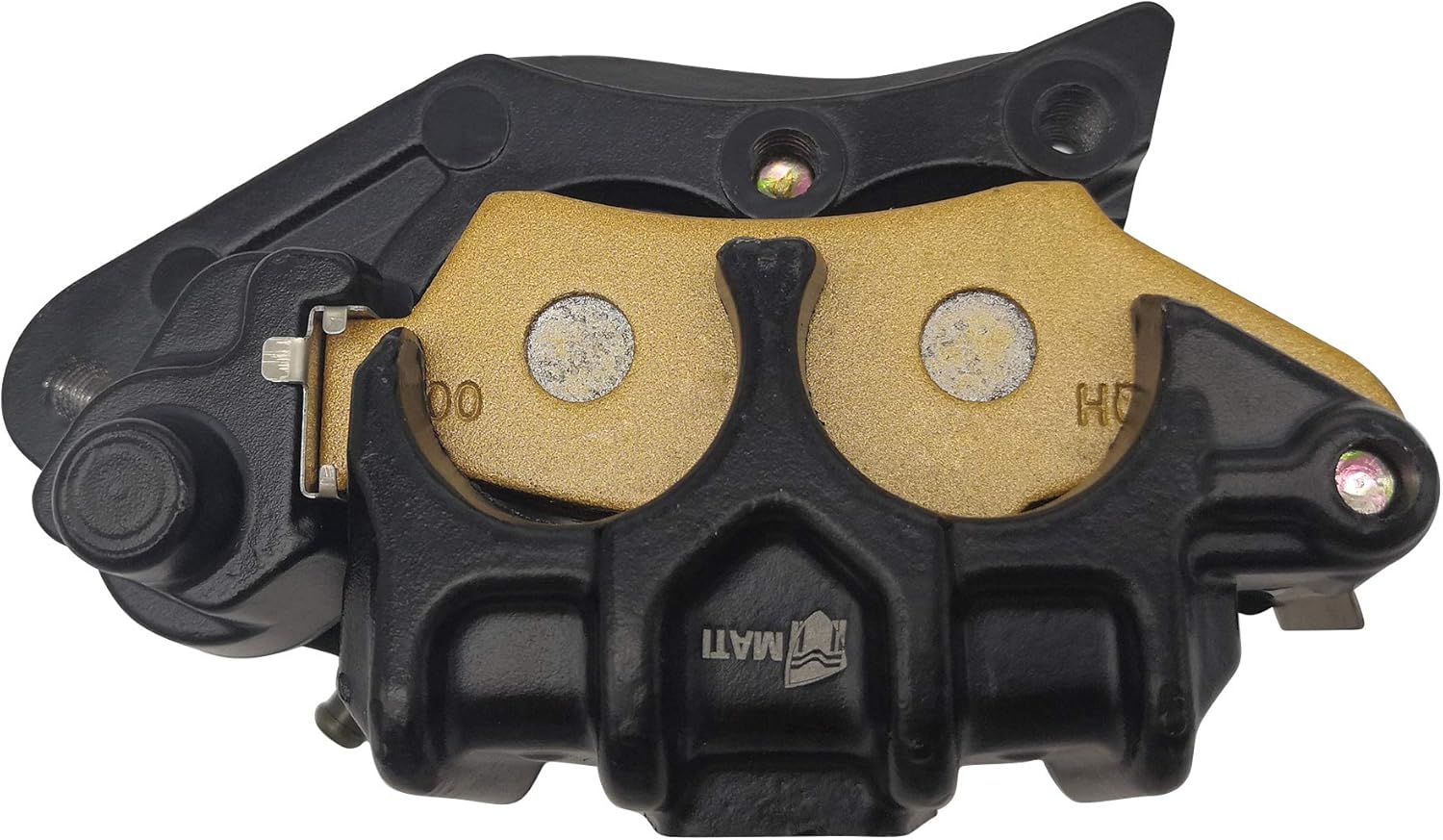M MATI Front Brake Caliper with Pads for Honda Motocycle CR125 R CR250 R CR500 R XR250 R XR600 R 45100-MN1-872