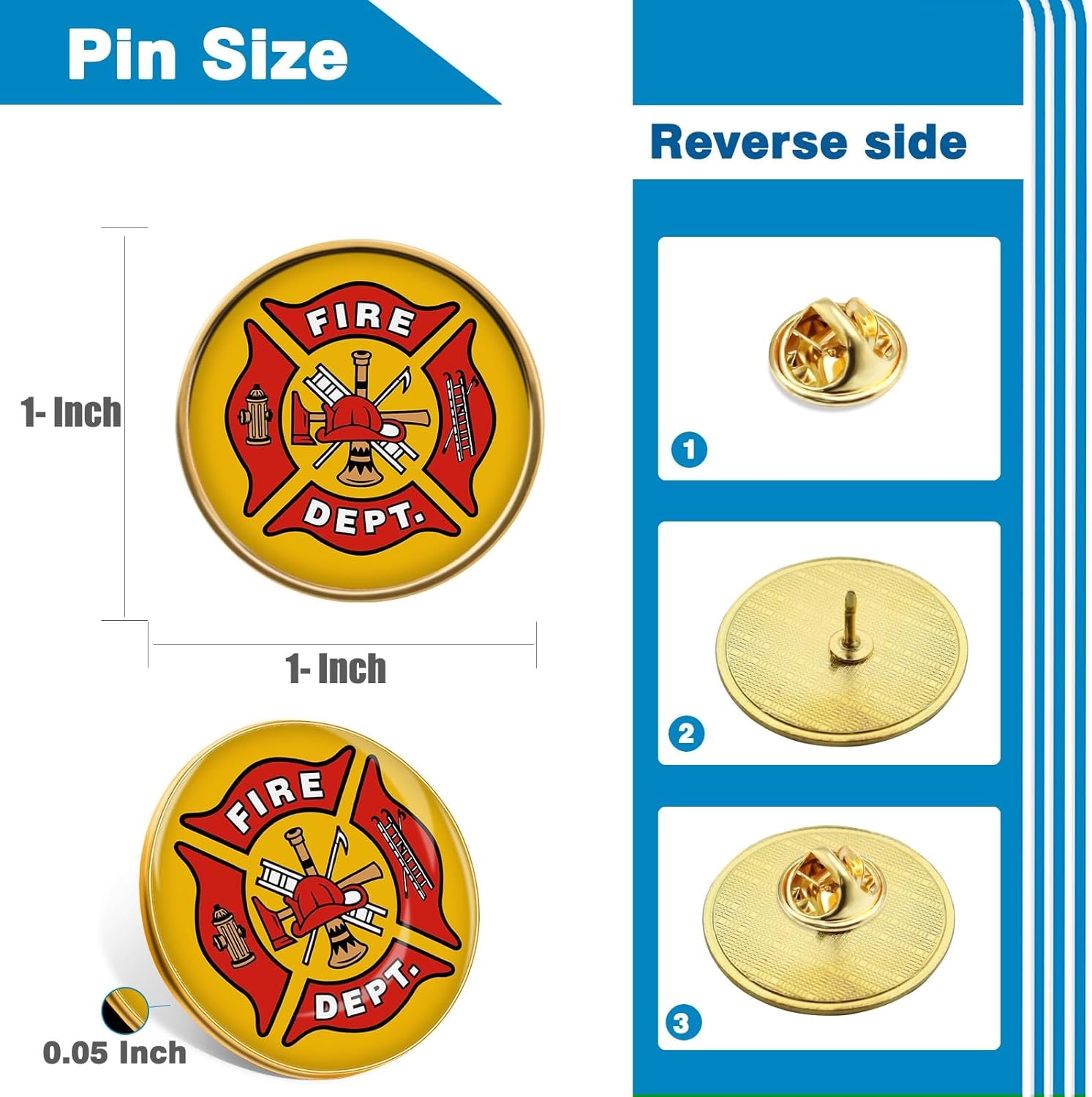 Honor and Pride: The Essential Firefighter Lapel Pin Review