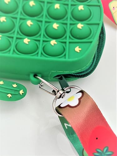 Miniatura 5 de Bolsa de mano con burbujas para apretar burbujas, bolsa sensorial para aliviar el estrés