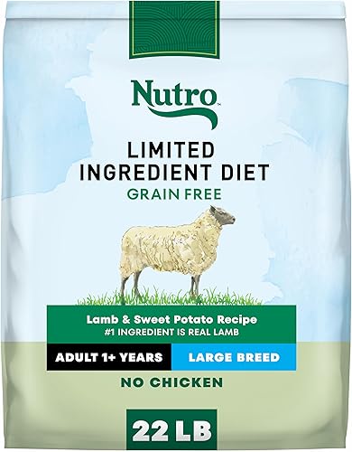 Alimento seco de dieta para perros, de Nutro (ingredientes limitados), Grande