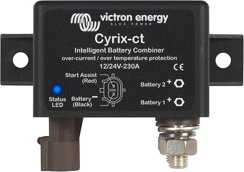Victron Energy Cyrix-ct 12/24-Volt 230 amp Intelligent Battery Combiner