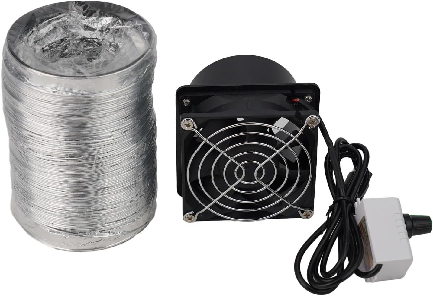 Soldering Fume Extractor Smoke Absorber with USB Adjustable Speed Fan and 6m Duct Pipe for Welding, Soldering Iron, Kitchen or Workshop Air Ventilation to Remove Harmful Smog(Fan plus 3 m pipe)