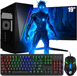 PC GAMER COMPLETO CPU 4.2GHZ / PLACA VIDEO 2GB / 16GB RAM/SSD 480GB (16GB RAM + SSD 480GB)