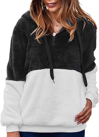 Baggy Fluffy Pullover Hoodie 