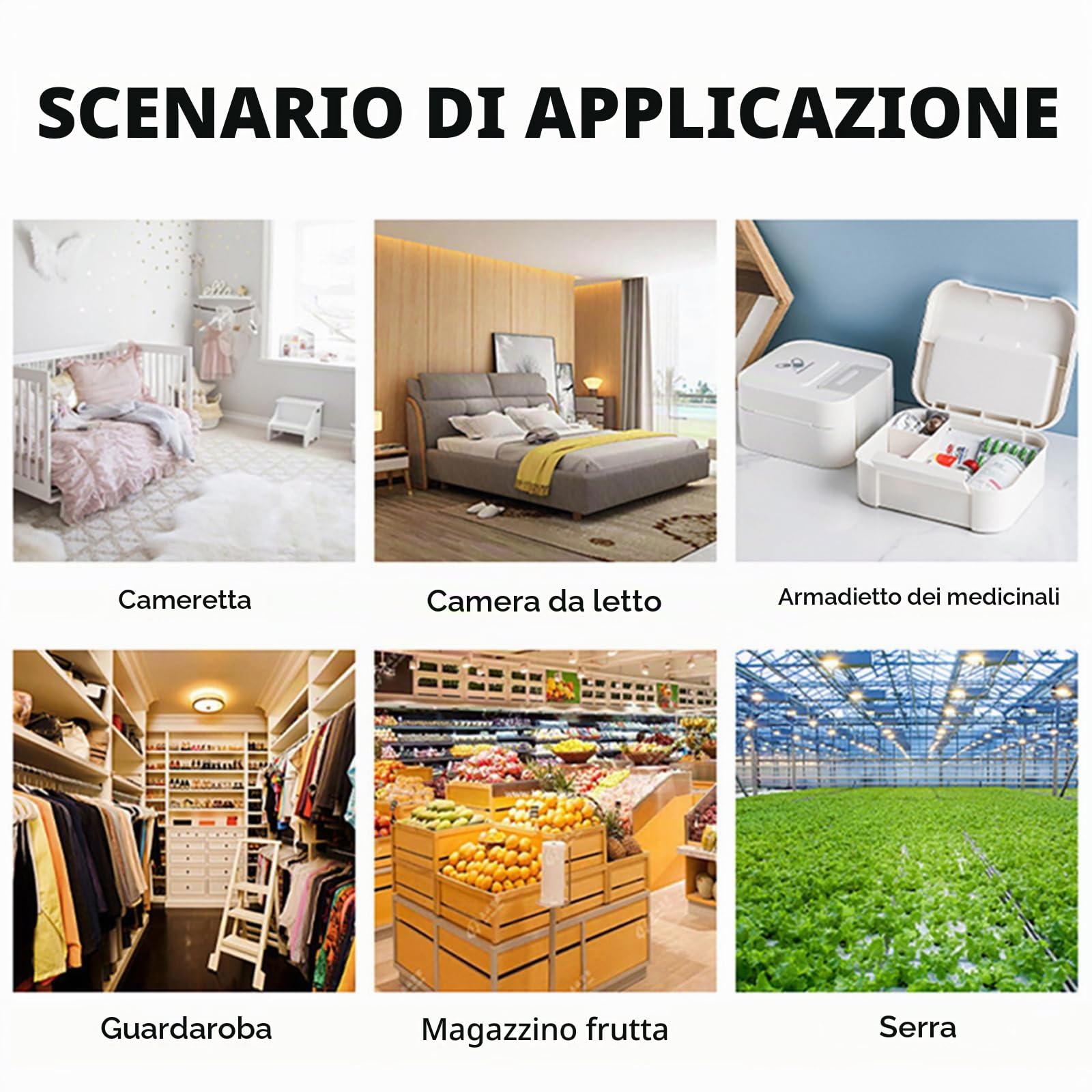 Termometro Igrumetro Smart,Sensore di temperatura e umidità interno con doppia modalità WiFi e Bluetooth,Monitor di temperatura ambiente con app,Archiviazione dati per casa,serra,garage e cantina.4PCS