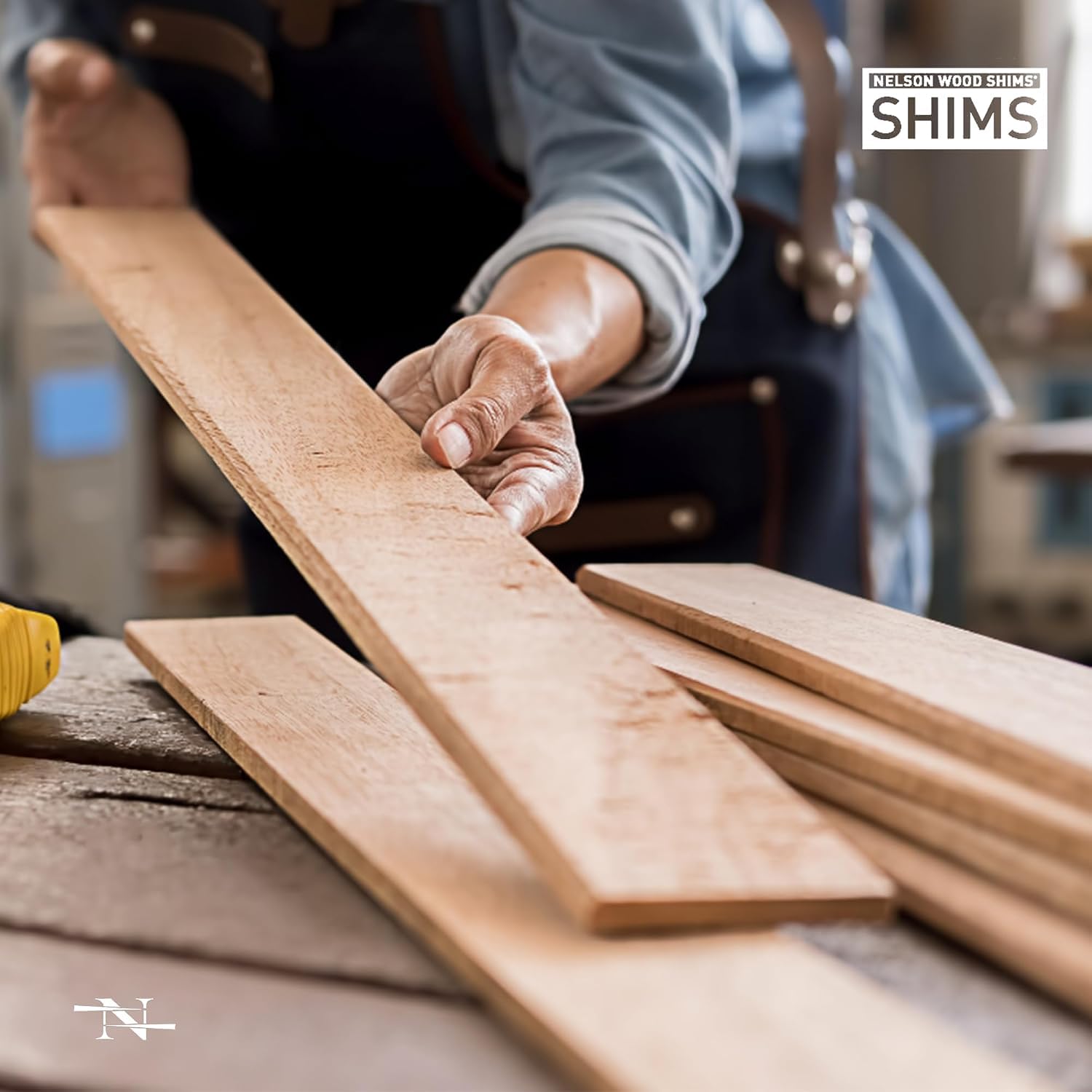 Bulk Wood Shims - 432 Pack | Leveling & Framing -5