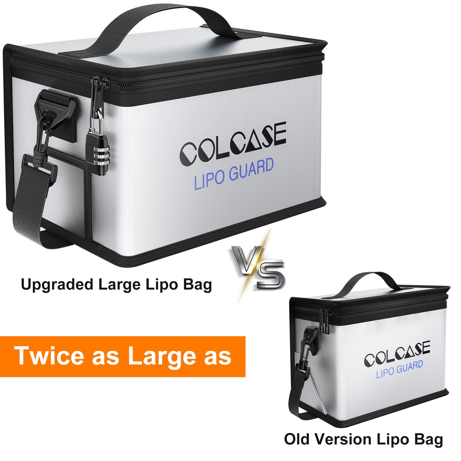 Snapklik.com : COLCASE Lipo Safe Bag - Fireproof & Explosionproof