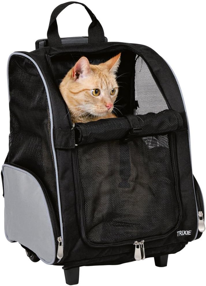 Trixie Trolley, Grey, 32 cm L x 25 cm W x 45 cm H