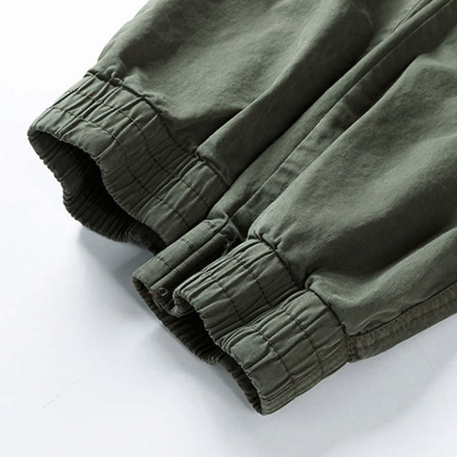 Cargohose Herren Jeans Stretch Cargo Hose Mit Vielen Taschen Camouflage Freizeithose Elastische Taille Arbeitshose Mit Gummizug Jogginghose Militär Hosen Trekkinghose