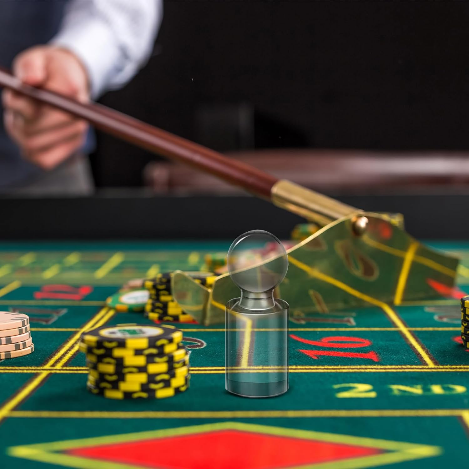 JellyArch 伸縮ルーレットチップレーキとルーレットマーカー 調節可能なポーカーチップレーキ アクリルウィンマーカー ホイール ポスター  日用品雑貨・文房具・手芸 翌日出荷 【楽天ランキング1位獲得】【個数：1個】アルテ