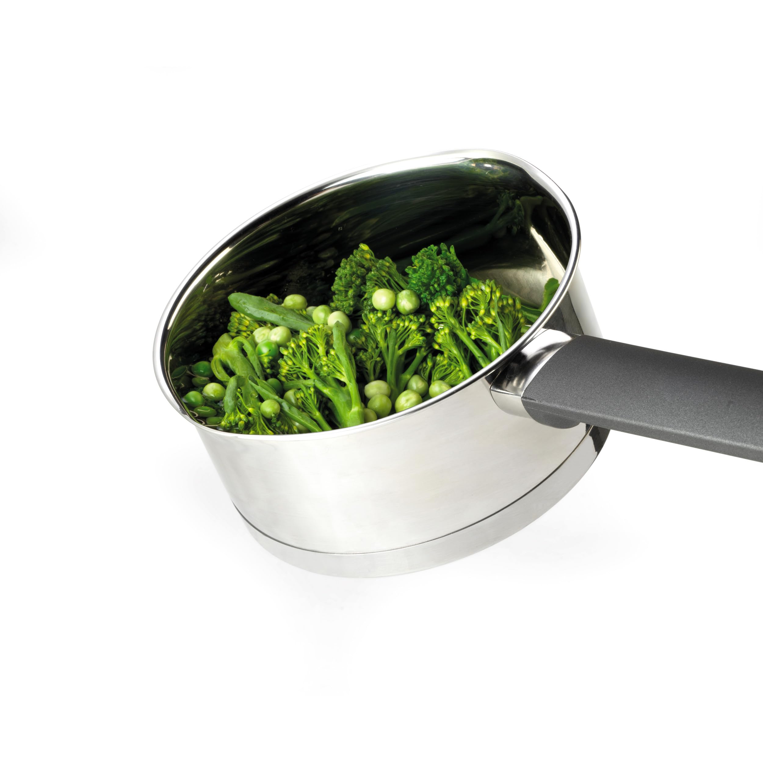 Russell Hobbs RH01162EU Excellence Collection pentola da 16cm con coperchio in vetro, acciaio inox, finitura lucida a specchio, compatibile a induzione, lavabile in lavastoviglie