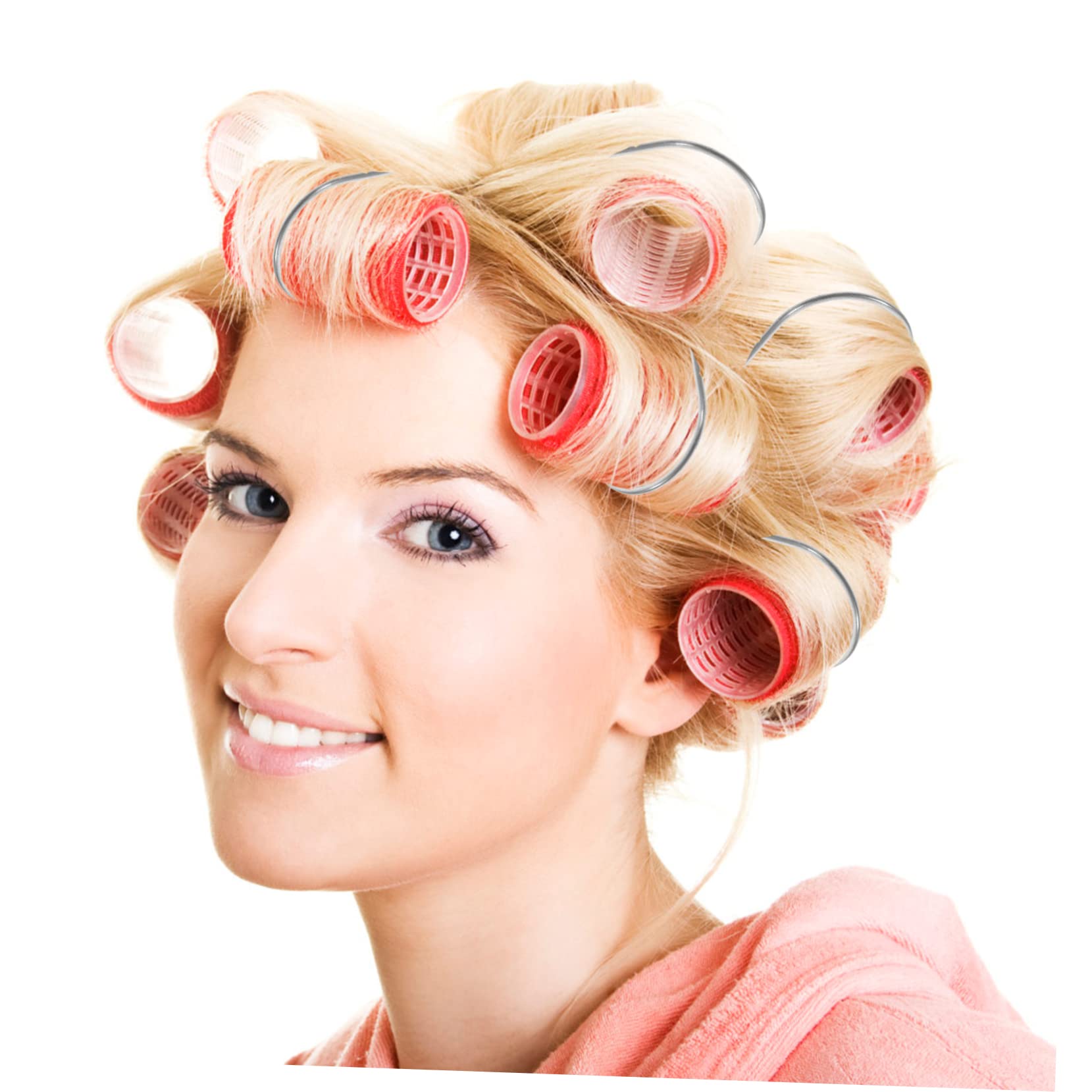 80stücke Hot Curler Clips Ersatzclips Für Elektrische Lockenwickler Förmige Halterung Hitzebeständig Für Zuhause Und Friseursalons