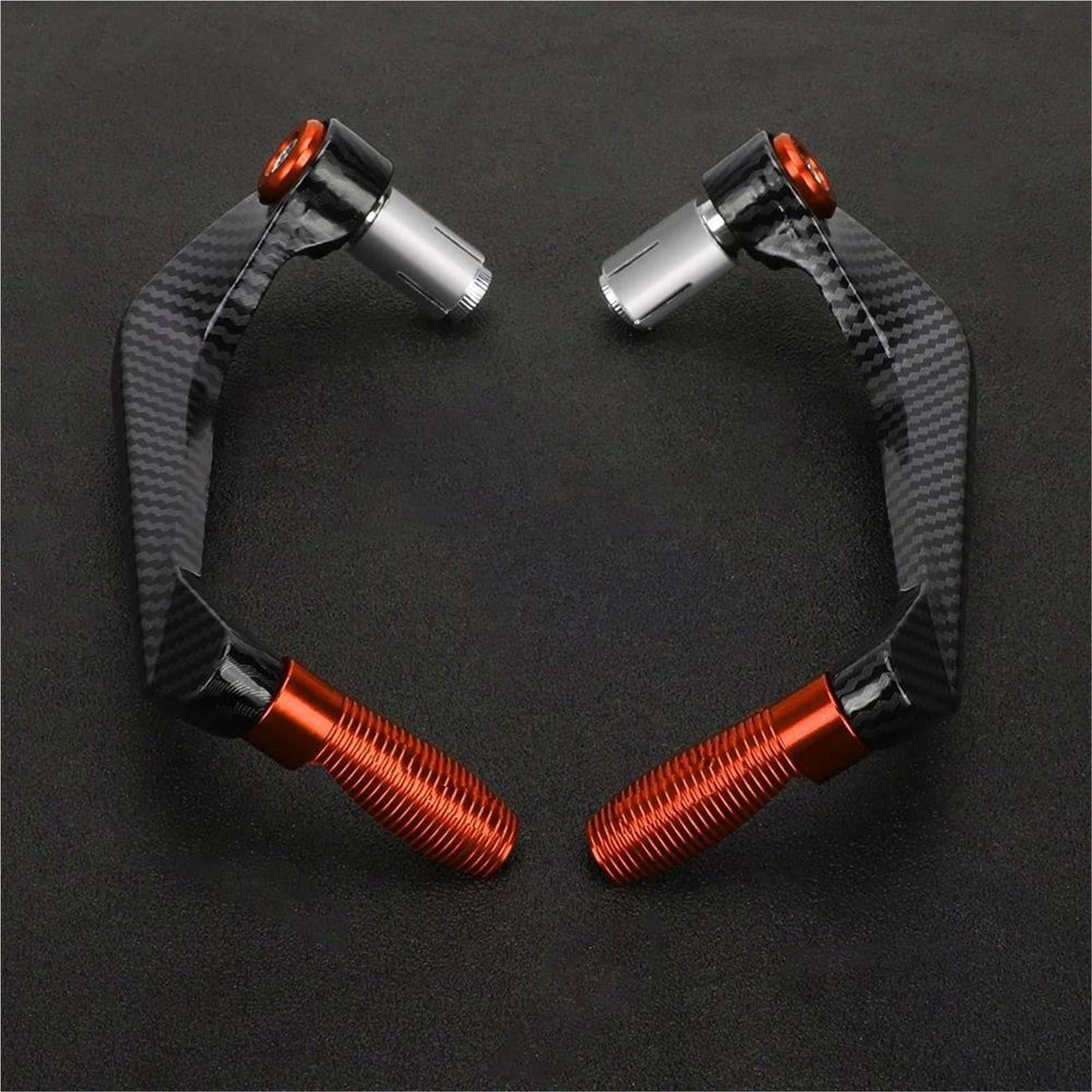 Zapora Orange A Controls Parts Motorcycle Handlebar Brake Clutch Lever Handguard Protector Accessories For Kawasaki Z1000 Sx Z1000sx 2011-2017(Orange A)