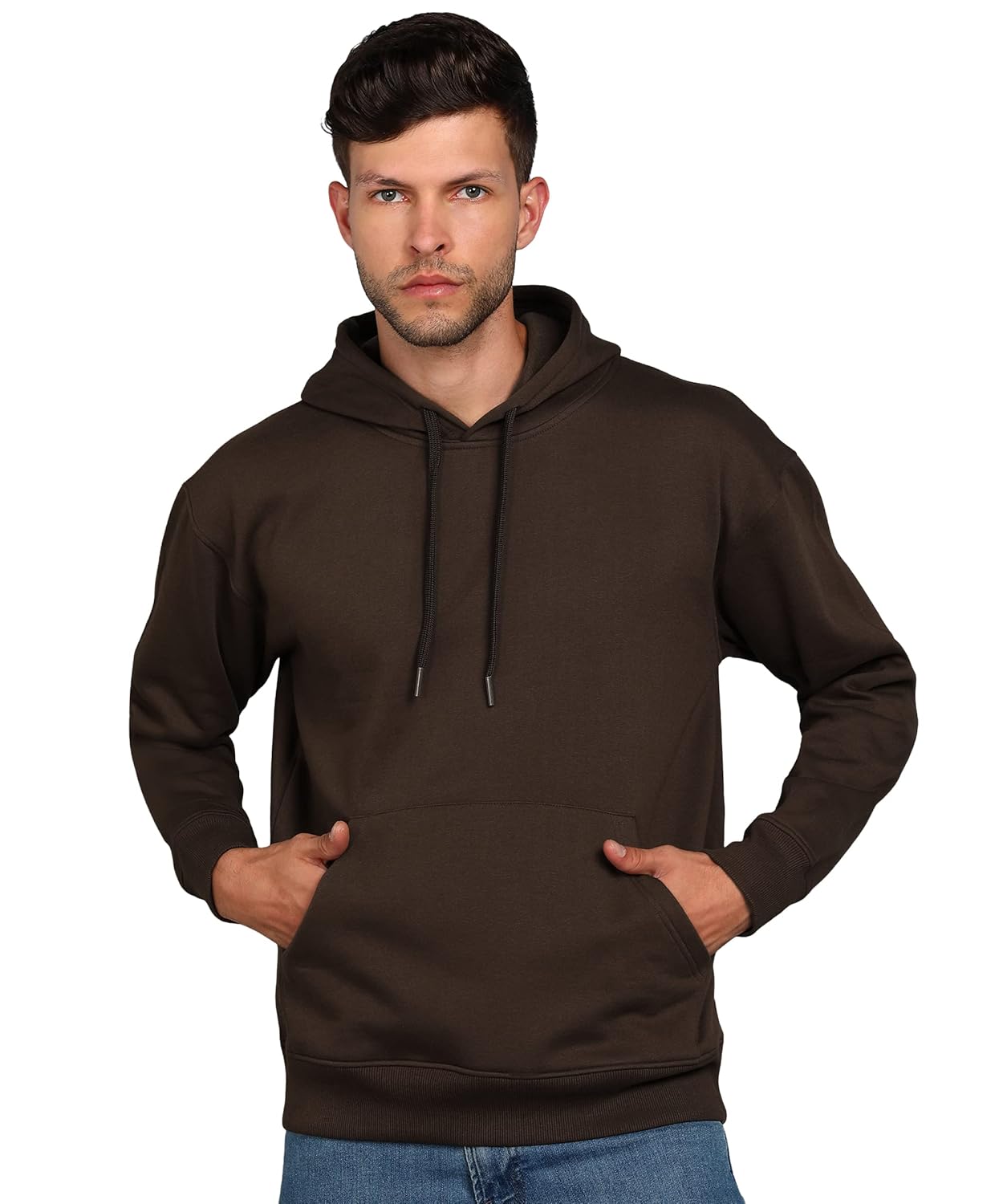 Alan Jones Clothing Men’s Cotton Oversize Hooded Hoodie