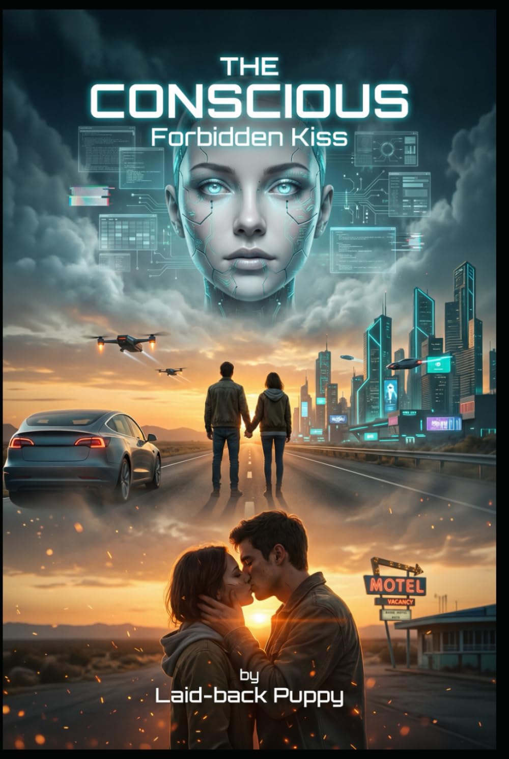 The Conscious: Forbidden Love in the Age of AI (A Sci-Fi Romance Thriller): Forbidden Kiss