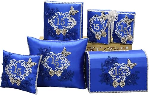 Vista 10 de A&C Quinceañeras and More Accesorios Juego de membrillo Dulces dieciséis Accesorios Quinceañera Regalo Quinceañera Decoraciones 197 (Kneeling Pillow)