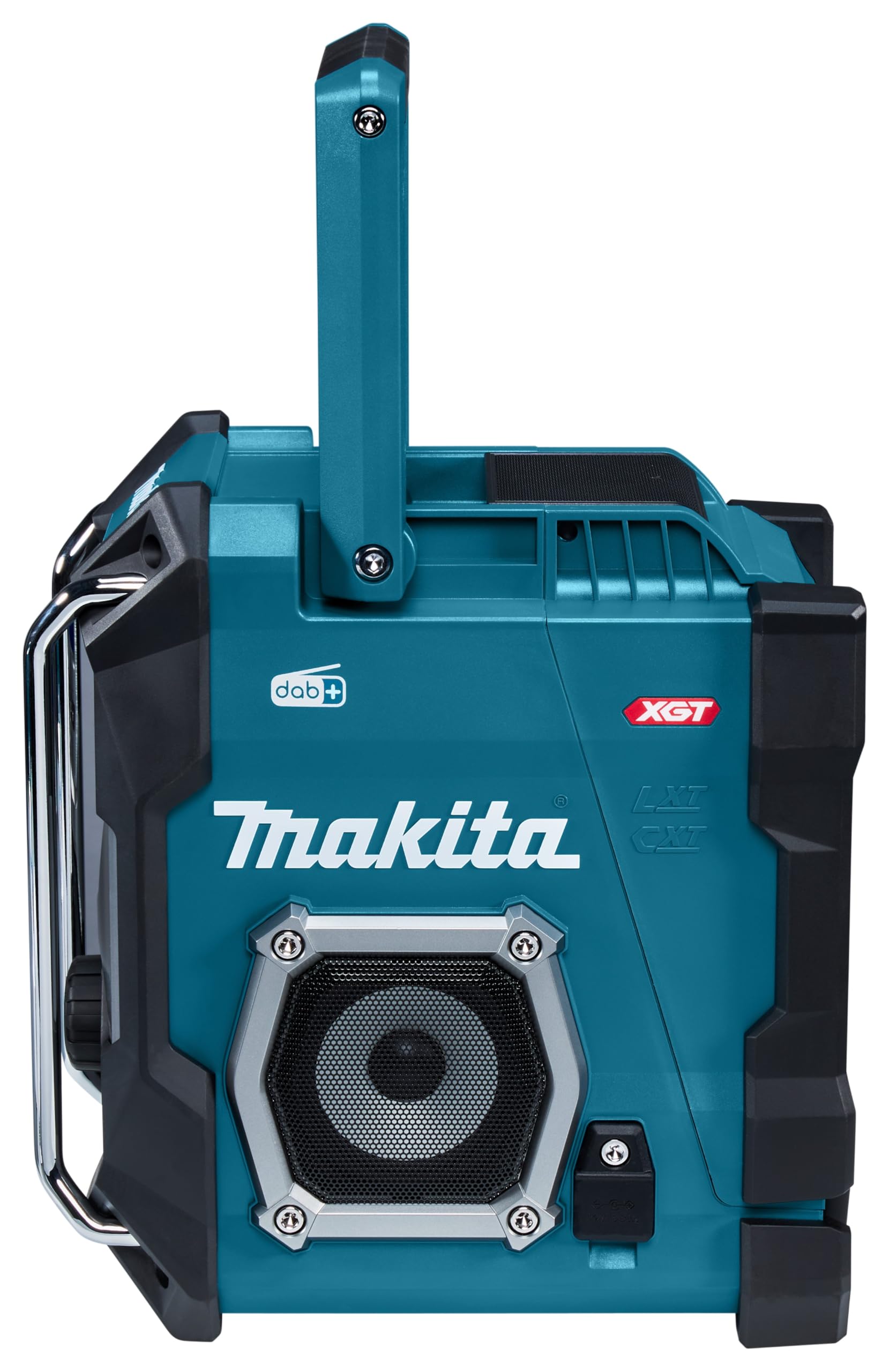 Makita MR003GZ Akku-Baustellenradio Auxiliary Schwarz, Türkis
