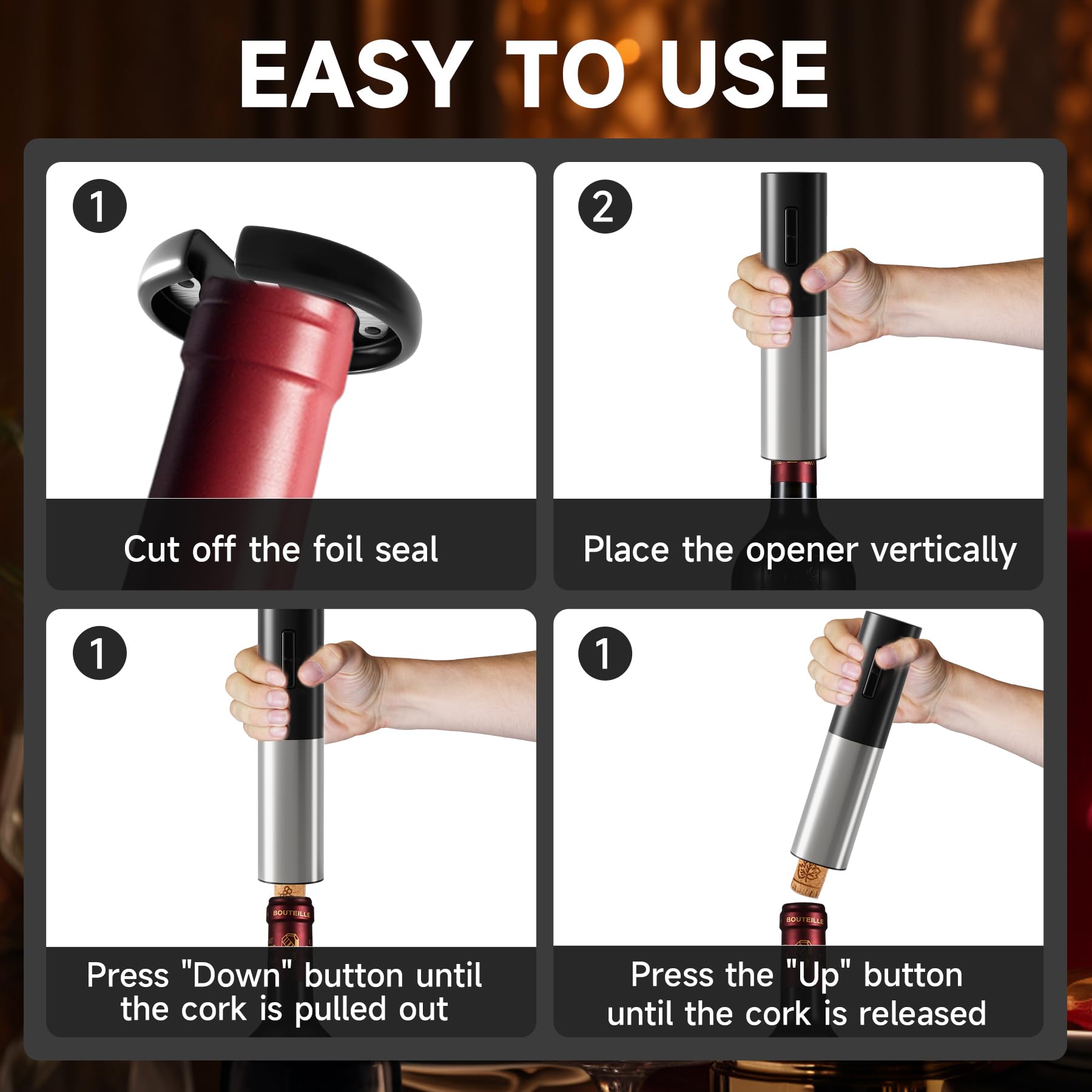 bella vino ワインオープナー　送料無料 WMF ヴェーエムエフ ワインオープナー W0658257920 : TOOL&MEAL