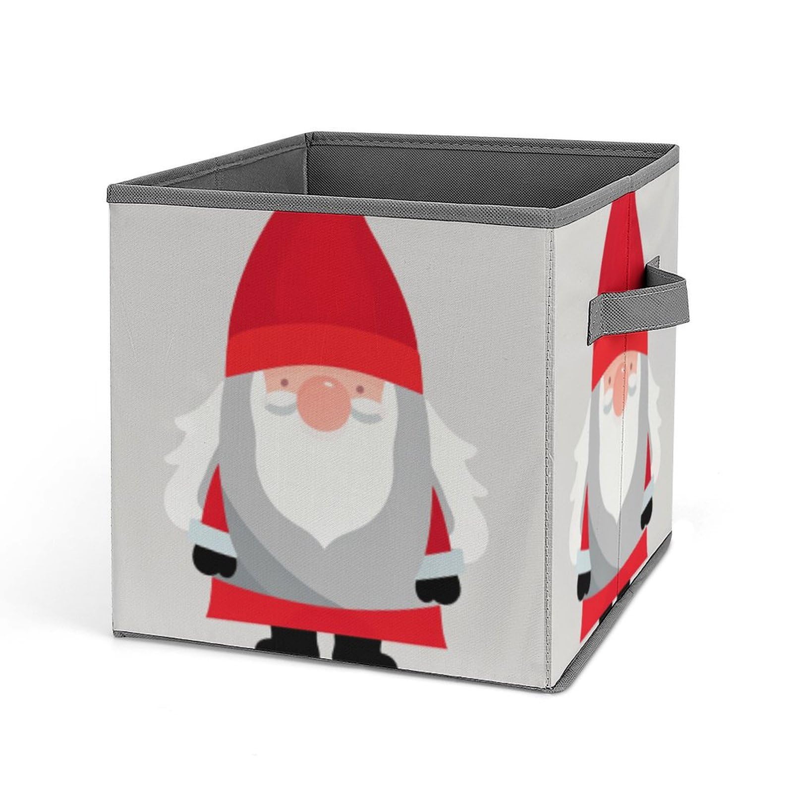 Organisateur en tissu pliable motif nain avec double poignée