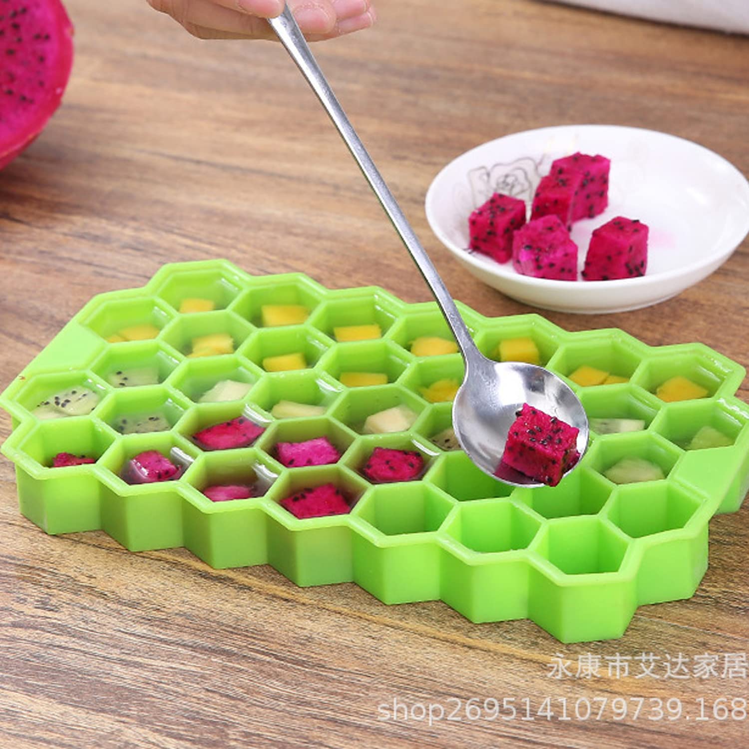 2 Pièces Moule En Nid D' Abeille Moules En Silicone En Nid D' Abeille