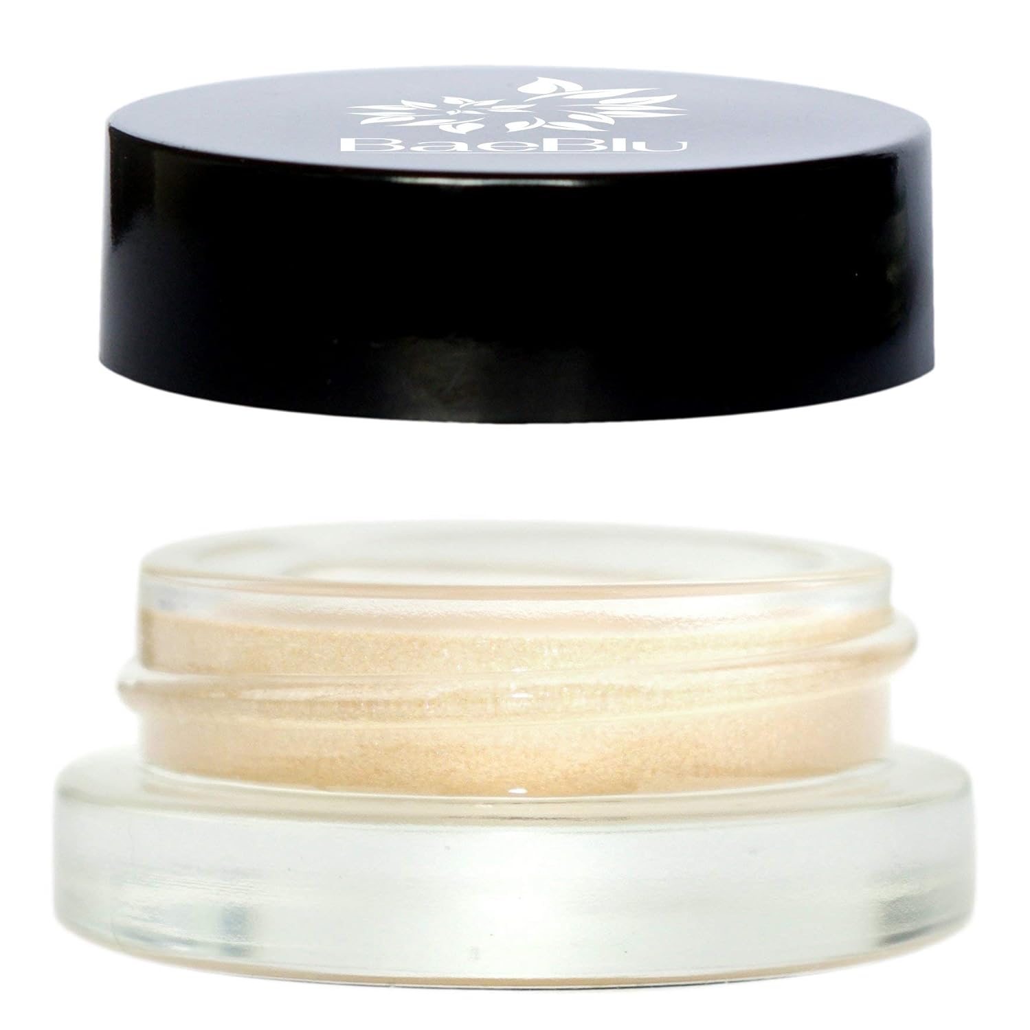 BaeBlu Organic Shimmer Highlighting Cream, for Eyes or Cheeks, 100% Natural, Gold