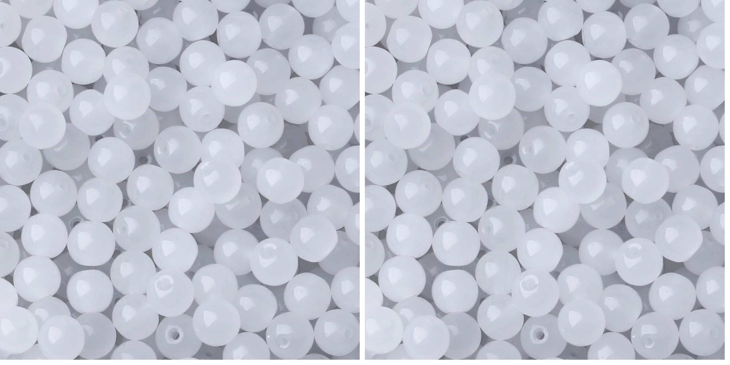500 Glass Beads for Bracelets - Crafting Supplies -30