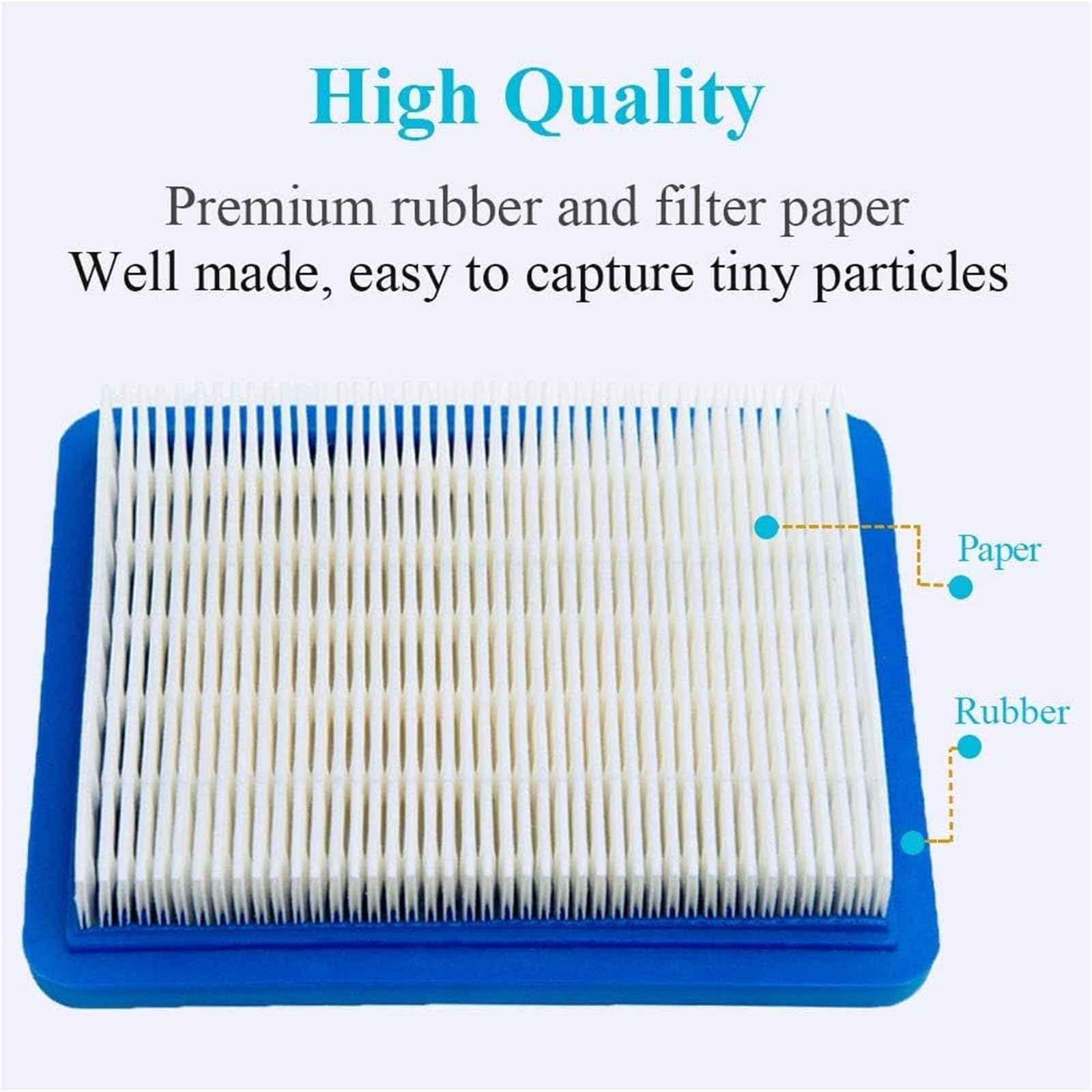 Filtro Aria Spugna Adatto per Briggs Stratton 491588 4915885 Toro 20332 Craftsman 33644 10 pezzi 491588S Filtro aria 4 394358 Compatibile con carburante