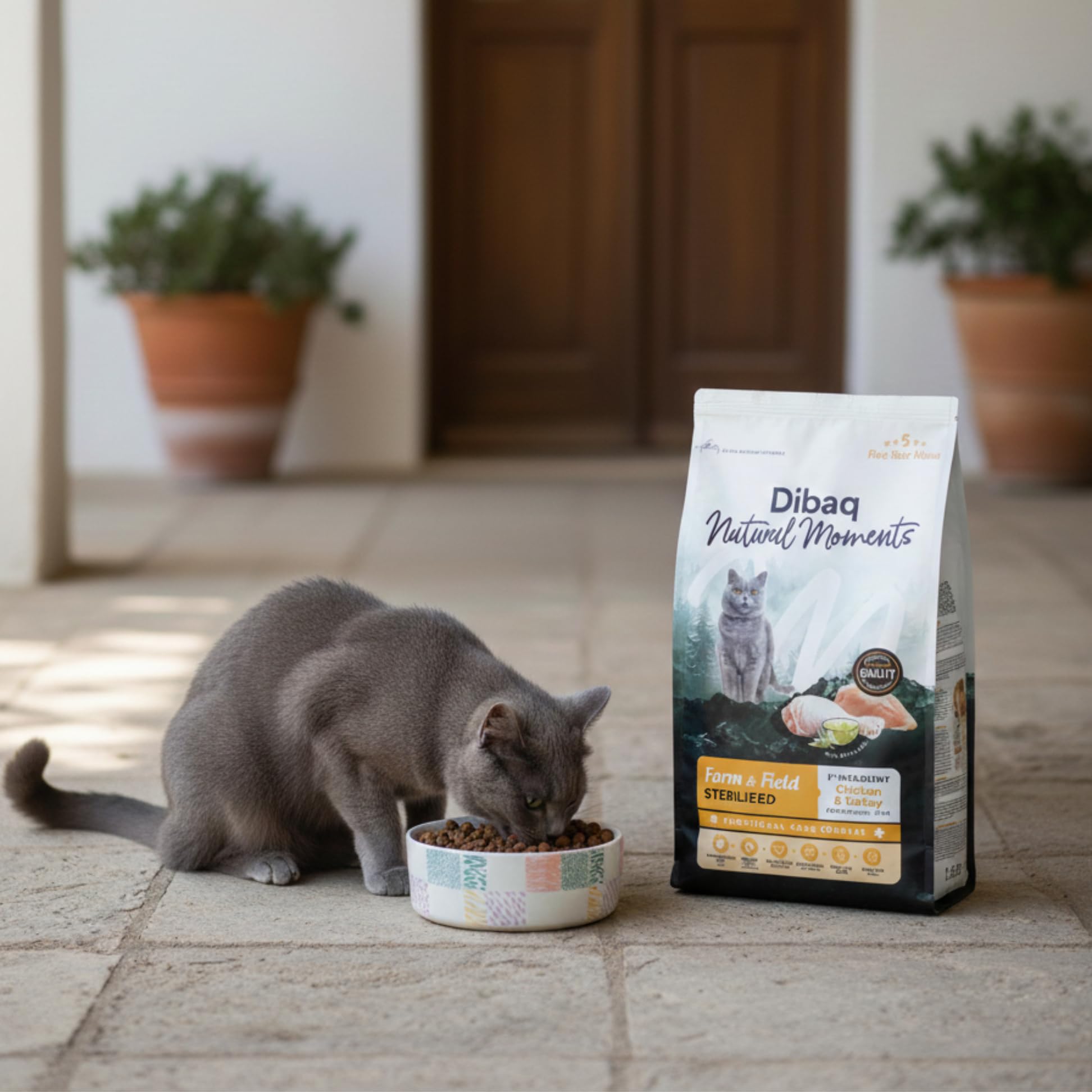 Dibaq Natural Moments 5 Star Stérilisé Poulet y Dinde, 6 kg
