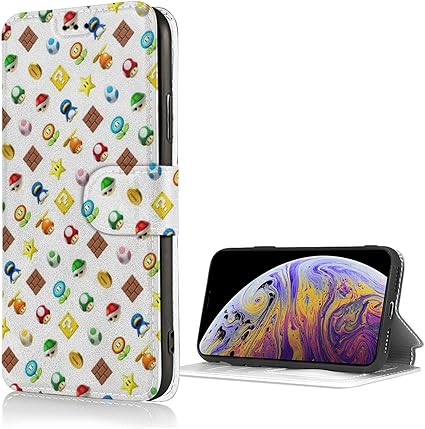 Amazon Co Jp スーパーマリオ 21 Iphone Se 第2世代 Iphone7 Iphone8 ケース 手帳型 携帯ケース スマホケース 財布型 カバー 耐衝撃 ポケット付き スタンド機能 カード収納 薄型 軽量 通用 便利 全面保護 合皮レザー マグネット式 合成皮革 横置き機能 かわいい