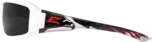 Miniatura 3 de Edge TXB246-P2 Brazeau Patriot 2 - Lentes de seguridad polarizados envolventes, antiarañazos, antideslizantes, UV 400, grado militar, cumplen con