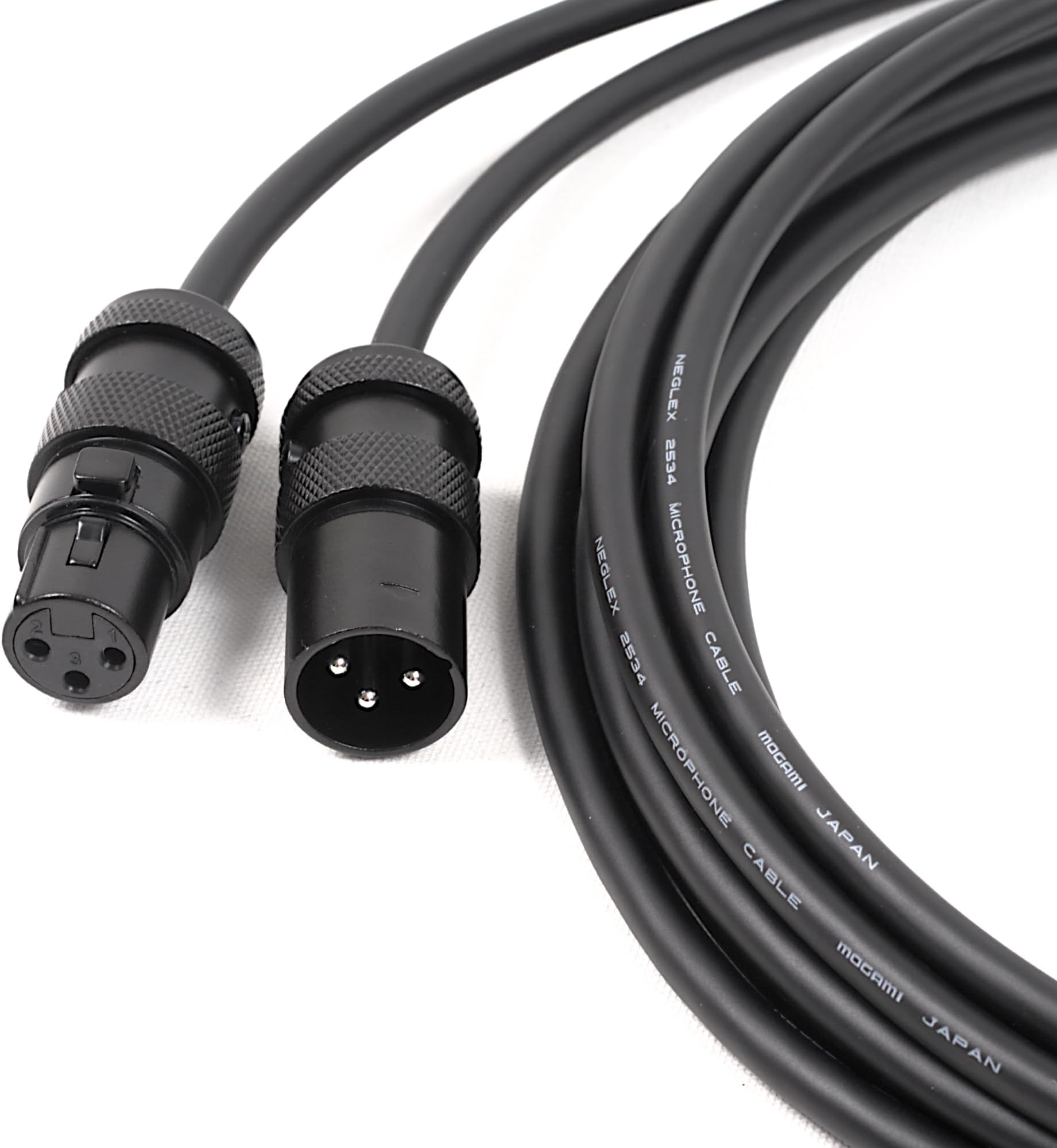 com 1m - Audiophile XLR Starquad Interconnect Lead Handmade in UK using Mogami 2534 NEGLEX Cable & Squareplug SPX-M Male and SPX-F Female 3 Pin XLR Connectors.