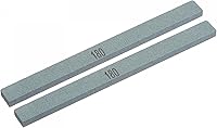 Vista 13 de uxcell Piedras de afilar 400 grano verde carburo de silicio cuchillo piedra de pulido piedra de afilar 2pcs