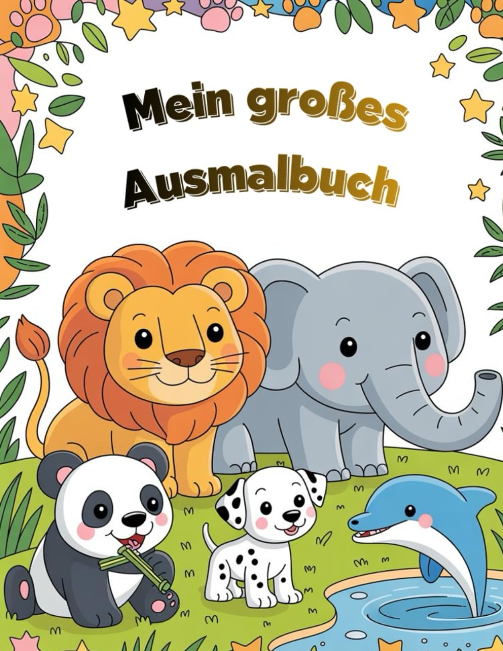 Mein großes Ausmalbuch