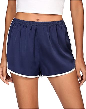 satin shorts amazon