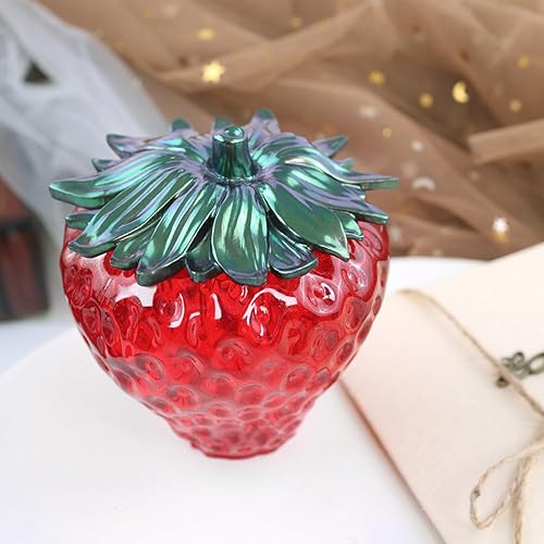 Miniatura 10 de Wehous Juego de 2 moldes de resina para frascos con tapas, caja de almacenamiento de silicona para joyero, portavelas, contenedor de caramelos,