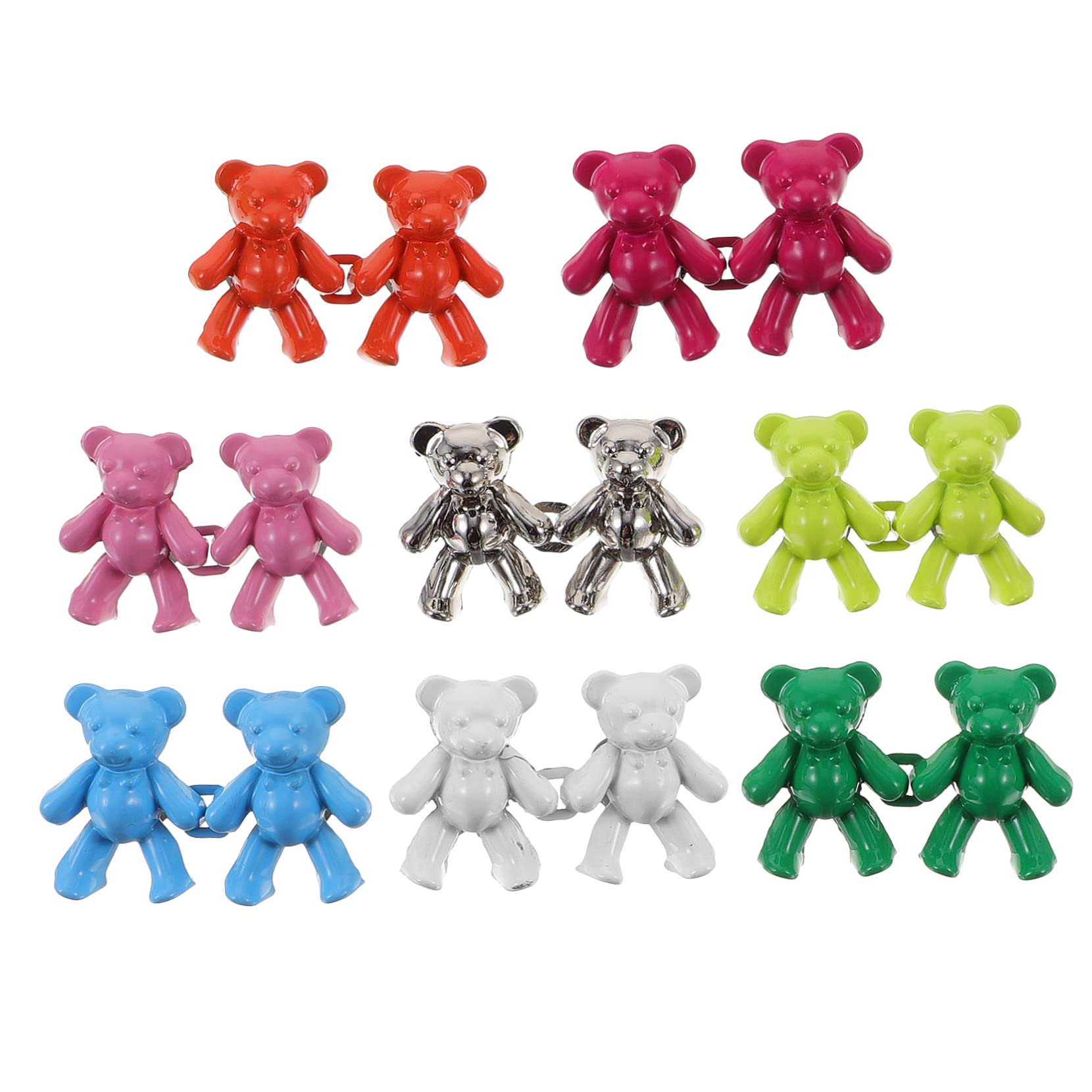 ARTIBETTER 4 Set Bottone in Vita Cintura Regolabile Strettoio in Vita Fermo Cinch Pulsante Per Rendere I Jeans Più Piccoli Fibbia in Vita Dei Pantaloni. Lega Di Zinco 8 Paia*4