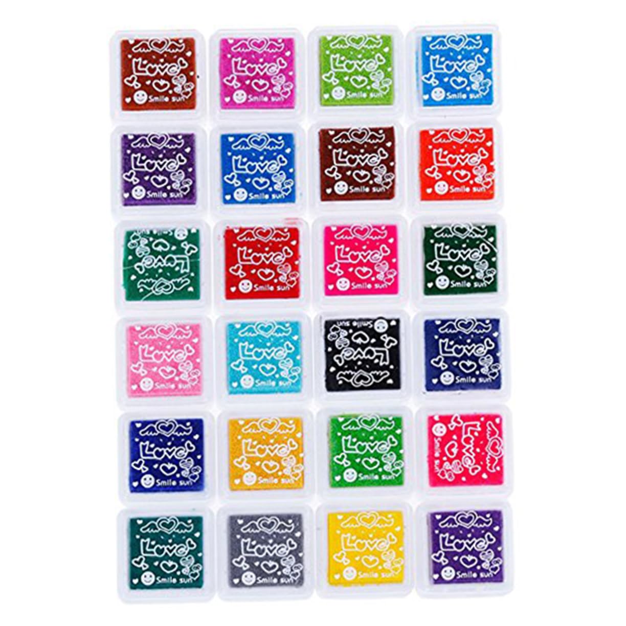 DOITOOL 3 Pièces Encreurs Multicolores pour Diy Encre Doigts Lavable Kit Créatif pour Artisanat et Manuels