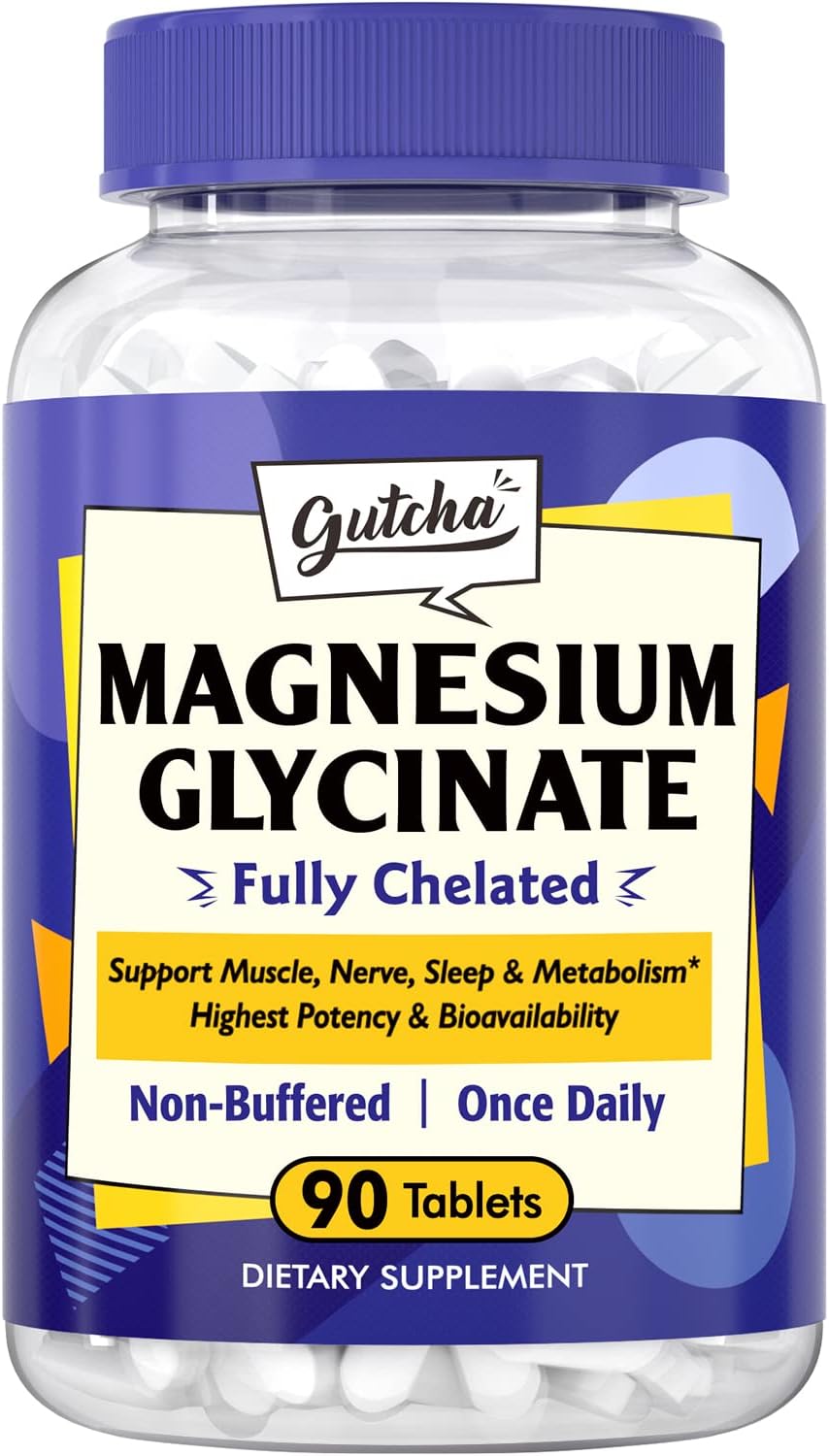 Gutcha Magnesium Glycinate Supplement